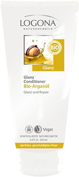 Фото Logona Bio-ArganOil Блеск и Восстановление для поврежденных волос с аргановым маслом 200 мл