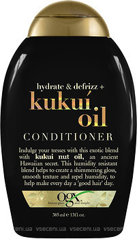 Фото OGX Kukui Oil для увлажнения и гладкости волос 385 мл