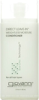 Фото Giovanni Eco Chic Direct Leave-In Weightless Moisture Conditioner 60 мл