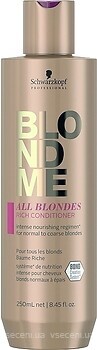 Фото Schwarzkopf Professional Blondme All Blondes Rich Conditioner 250 мл