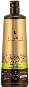 Фото Macadamia Ultra Rich Moisture ультра-увлажнение для сухих и жестких волос 1 л