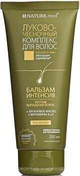 Фото NATURE.med Луково-чесночный комплекс бальзам против выпадения волос 200 мл