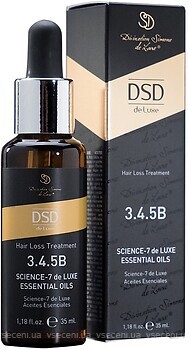 Фото DSD de Luxe 3.4.5B Science-7 De Luxe против выпадения 35 мл