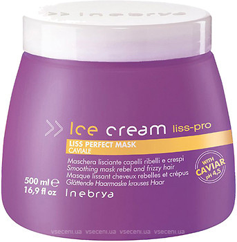 Фото Inebrya Ice Cream Liss-Pro Liss Perfect Mask 500 мл