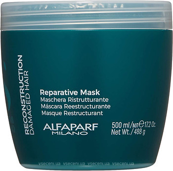 Фото Alfaparf Milano Semi Di Lino Reconstruction Reparative Mask 500 мл