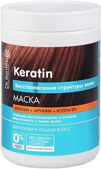 Фото Dr. Sante Keratin Восстановление структуры волос 1000 мл