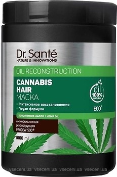 Фото Dr. Sante Cannabis Hair Интенсивное восстановление 300 мл
