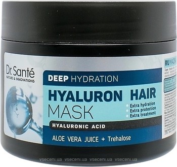 Фото Dr. Sante Hyaluron Hair Deep Hydration 300 мл