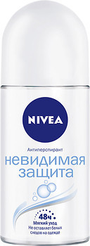 Фото Nivea Pure дезодорант-шариковый Невидимая защита 50 мл (82995)
