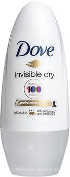 Фото Dove Invisible Dry Невидимый антиперспирант-роликовый 50 мл
