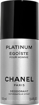 Фото Chanel Egoiste Platinum дезодорант-спрей 100 мл