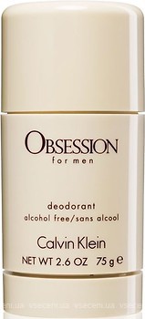 Фото Calvin Klein Obsession man парфюмированный дезодорант-стик 75 мл
