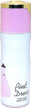 Фото Fragrance World Pink Dress парфюмированный дезодорант-спрей 200 мл