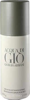 Фото Giorgio Armani Acqua di Gio Pour Homme парфюмерный дезодорант-спрей 150 мл