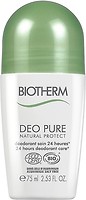 Фото Biotherm Pure Natural Protect 24h антиперспирант-роликовый 75 мл