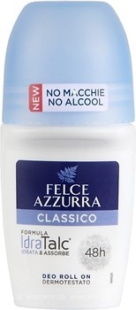 Фото Felce Azzurra IdraTalc Classico 48h дезодорант-роликовый 50 мл