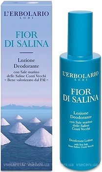 Фото L'Erbolario Fior Di Salina дезодорант-лосьон спрей 100 мл