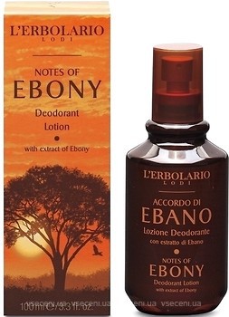 Фото L'Erbolario Ebano (Ebony) дезодорант-лосьон спрей 100 мл