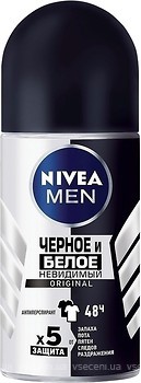 Фото Nivea Man Original Невидимый черное и белое антиперспирант-роликовый 50 мл