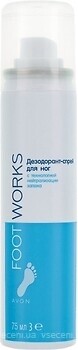 Фото Avon Foot Works дезодорант-спрей 75 мл