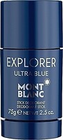 Фото Montblanc Explorer Ultra Blue парфюмированный дезодорант-стик 75 мл