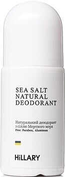 Фото Hillary Sea Salt Natural Deodorant дезодорант-роликовый 50 мл (HI-01-801)