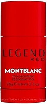 Фото Montblanc Legend Red парфюмированный дезодорант-стик 75 мл