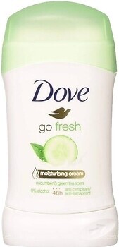 Фото Dove Go Fresh Cucumber & Green Tea антиперспирант-стик 40 мл