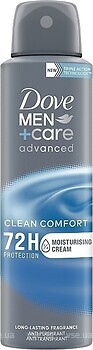 Фото Dove Men+Care Clear Comfort 72h антиперспирант-спрей 150 мл