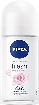 Фото Nivea Fresh Rose Touch дезодорант-роликовый 50 мл