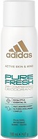 Фото Adidas Pure Fresh 24h дезодорант-спрей 100 мл