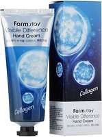 Фото FarmStay Visible Difference Hand Cream Collagen крем для рук с коллагеном 100 мл
