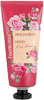 Фото FarmStay Pink Flower Blooming Hand Cream Pink Rose крем для рук с экстрактом розы 100 мл