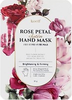 Фото Petitfee & Koelf Rose Petal Satin маска-перчатки Укрепляющая 16 г