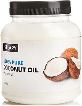 Фото Hillary масло для тела 100% Pure Coconut Oil 500 мл