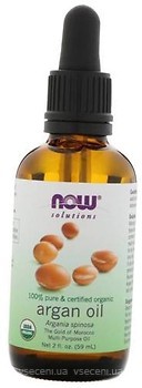 Фото Now Foods аргановое масло органическое Argan Oil Organic 59 мл