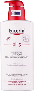 Фото Eucerin лосьон для тела легкий Body Lotion PH5 Lightweight 400 мл