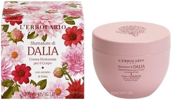 Фото L'Erbolario ароматизированный крем для тела с георгин Flavored Body Cream With Dahlia 300 мл