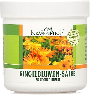 Фото Krauterhof мазь с календулой на основе вазелина Ointment With Calendula Based On Vaseline 250 мл