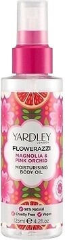 Фото Yardley масло для тела Flowerazzi Magnolia & Pink Orchid Moisturising Body Oil 125 мл