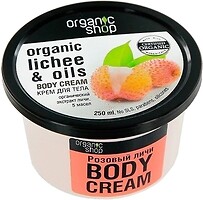 Фото Organic Shop крем для тела личи Body Cream 250 мл