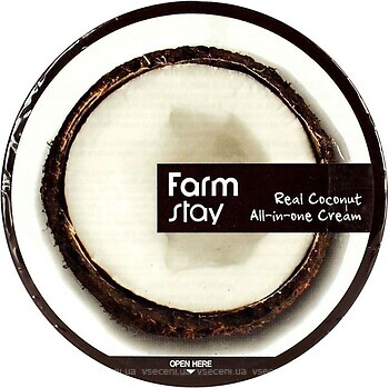 Фото FarmStay крем для лица и тела Real Coconut All-In-One Cream 300 мл