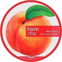 Фото FarmStay крем для лица и тела Real Peach All-In-One Cream 300 мл