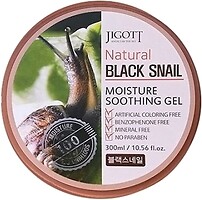 Фото Jigott гель для лица и тела Natural Black Snail Moisture Soothing Gel 300 мл