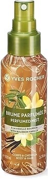 Фото Yves Rocher мист для волос и тела бурбонская ваниль Hair And Body Mist 100 мл