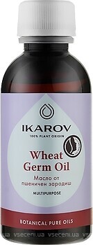 Фото Ikarov органическое масло зародышей пшеницы Wheat Germ Organic Oil 100 мл