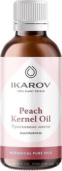 Фото Ikarov органическое масло персиковых косточек Peach Kernel Organic Oil 100 мл