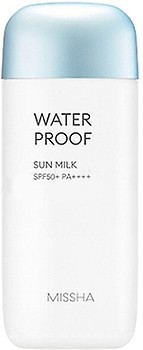 Фото Missha солнцезащитное молочко All-Around Safe Block Waterproof Sun Milk SPF 50+ PA++++ водостойкое 70 мл