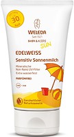 Фото Weleda солнцезащитное молочко Edelweiss SPF 30 150 мл
