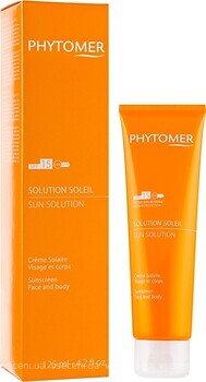 Фото Phytomer солнцезащитный и укрепляющий крем для лица и тела Sunscreen Face and Body Cream SPF 30 125 мл